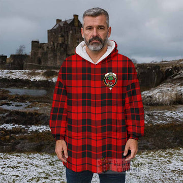Hogg (Hog) Tartan Wearable Blanket with Family Crest - Tartan Vibes Clothing