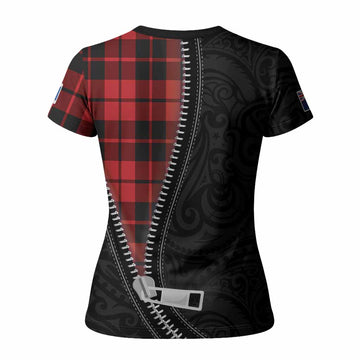 Hogg (Hog) Tartan Women T shirt New Zealand Pattern Unique Zipper Stylized