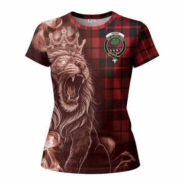 Hogg (Hog) Tartan Women T shirt Roaring Lion Heritage