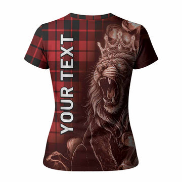 Hogg (Hog) Tartan Women T shirt Roaring Lion Heritage