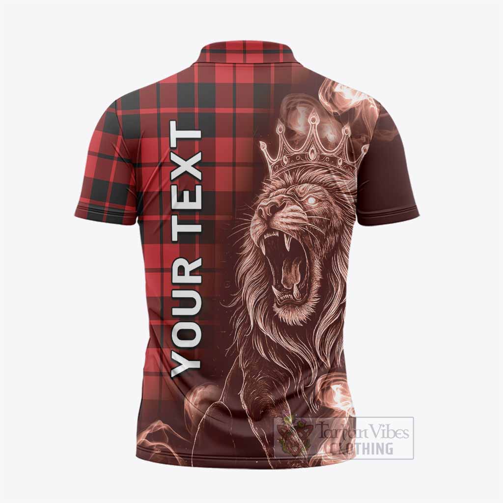 Hogg (Hog) Tartan Zipper Polo Shirt Roaring Lion Heritage