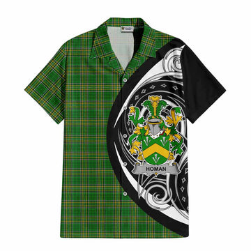 Homan Irish Clan Hawaiian Shirt Celtic Circle Style