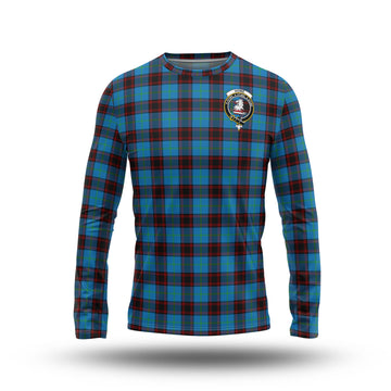 Home Ancient Tartan Long Sleeve T-Shirt with Family Crest