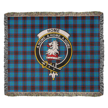 Home Ancient Tartan Woven Blanket with Family Crest