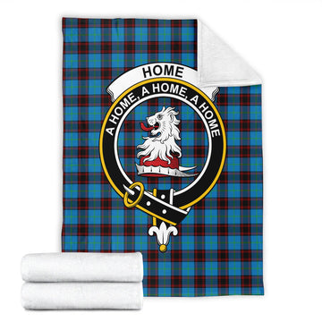 Home Ancient Tartan Blanket with Family Crest