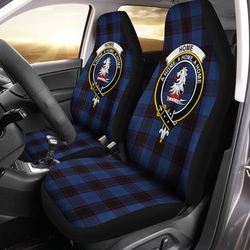 Home Tartan Car Seat Cover with Family Crest