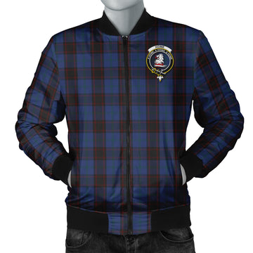 Home Tartan Bomber Jacket with Family Crest