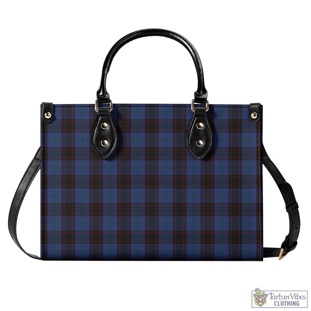 Tartan Vibes Clothing Home (Hume) Tartan Luxury Leather Handbags