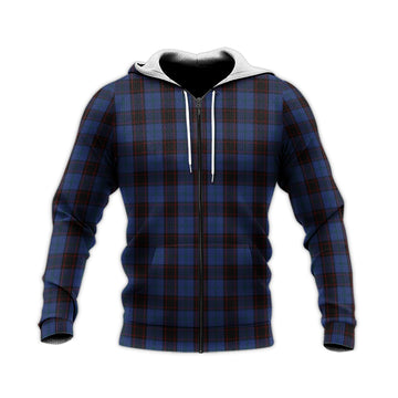 Home (Hume) Tartan Knitted Hoodie