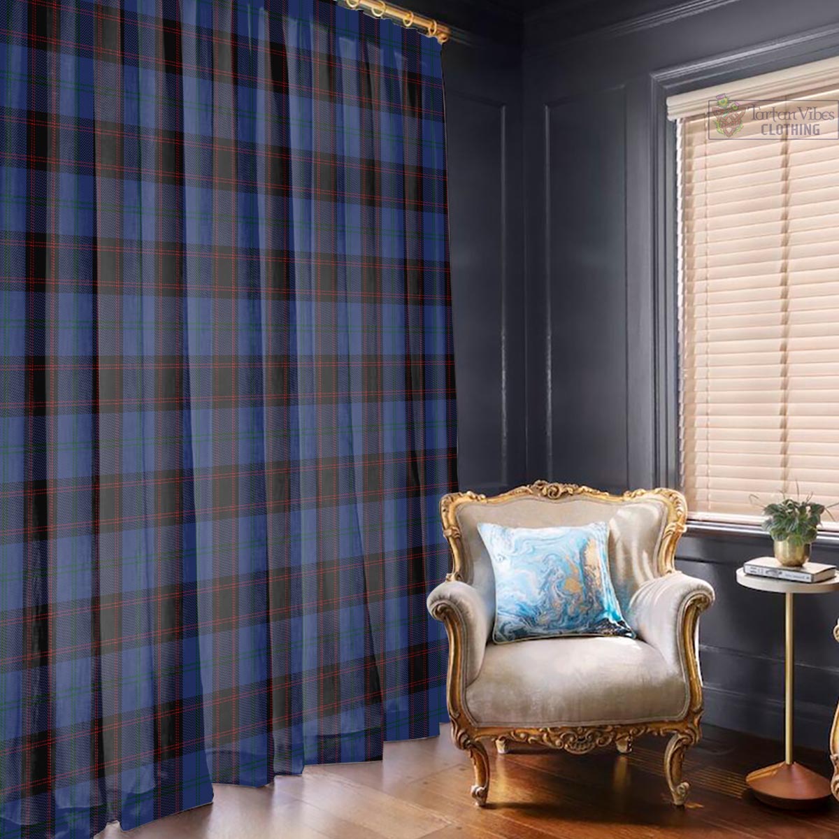 Home (Hume) Tartan Window Curtain