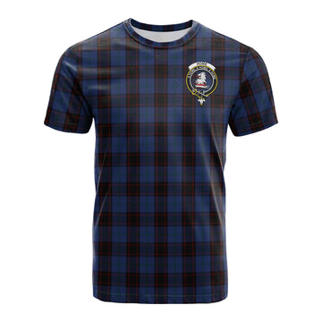 Home Tartan T-Shirt with Family Crest