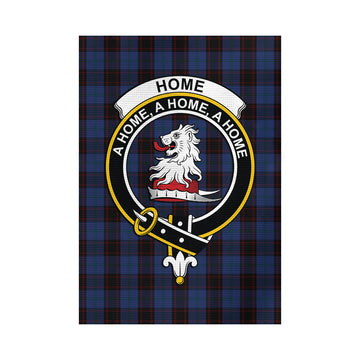 Home (Hume) Tartan Flag with Family Crest - Tartan Vibes Clothing