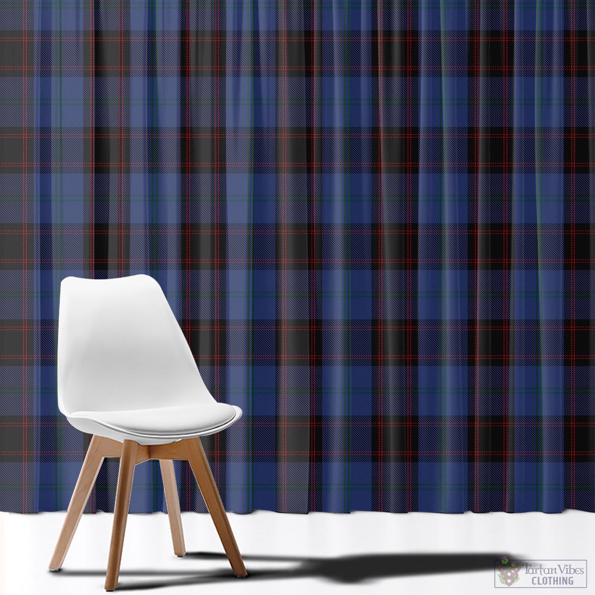 Home (Hume) Tartan Window Curtain