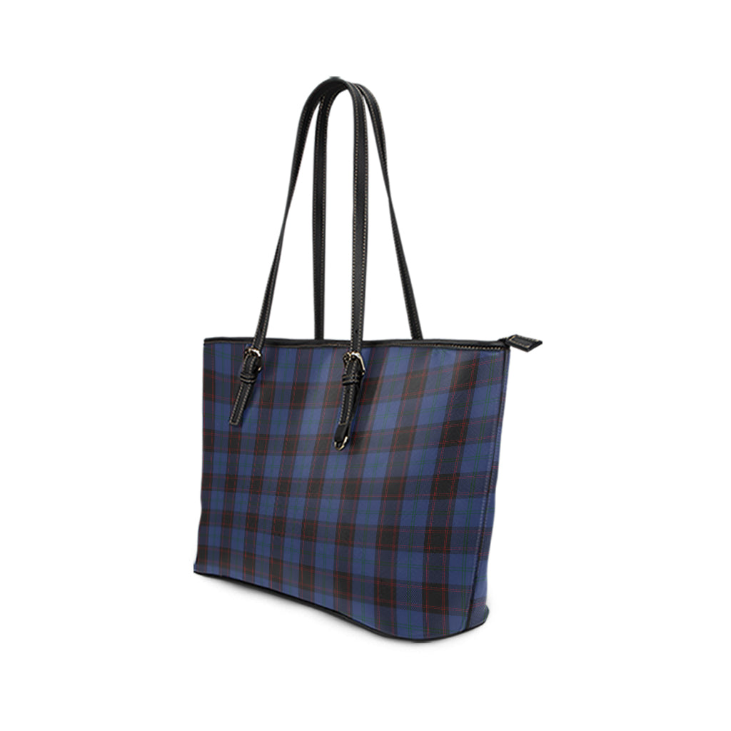 home-hume-tartan-leather-tote-bag