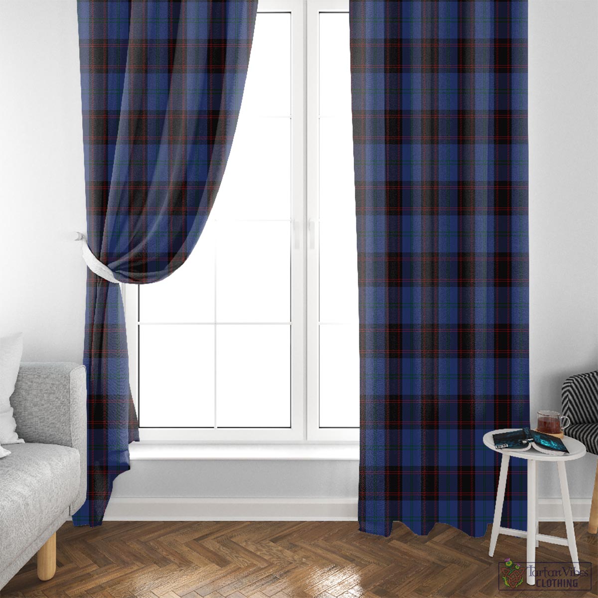 Home (Hume) Tartan Window Curtain