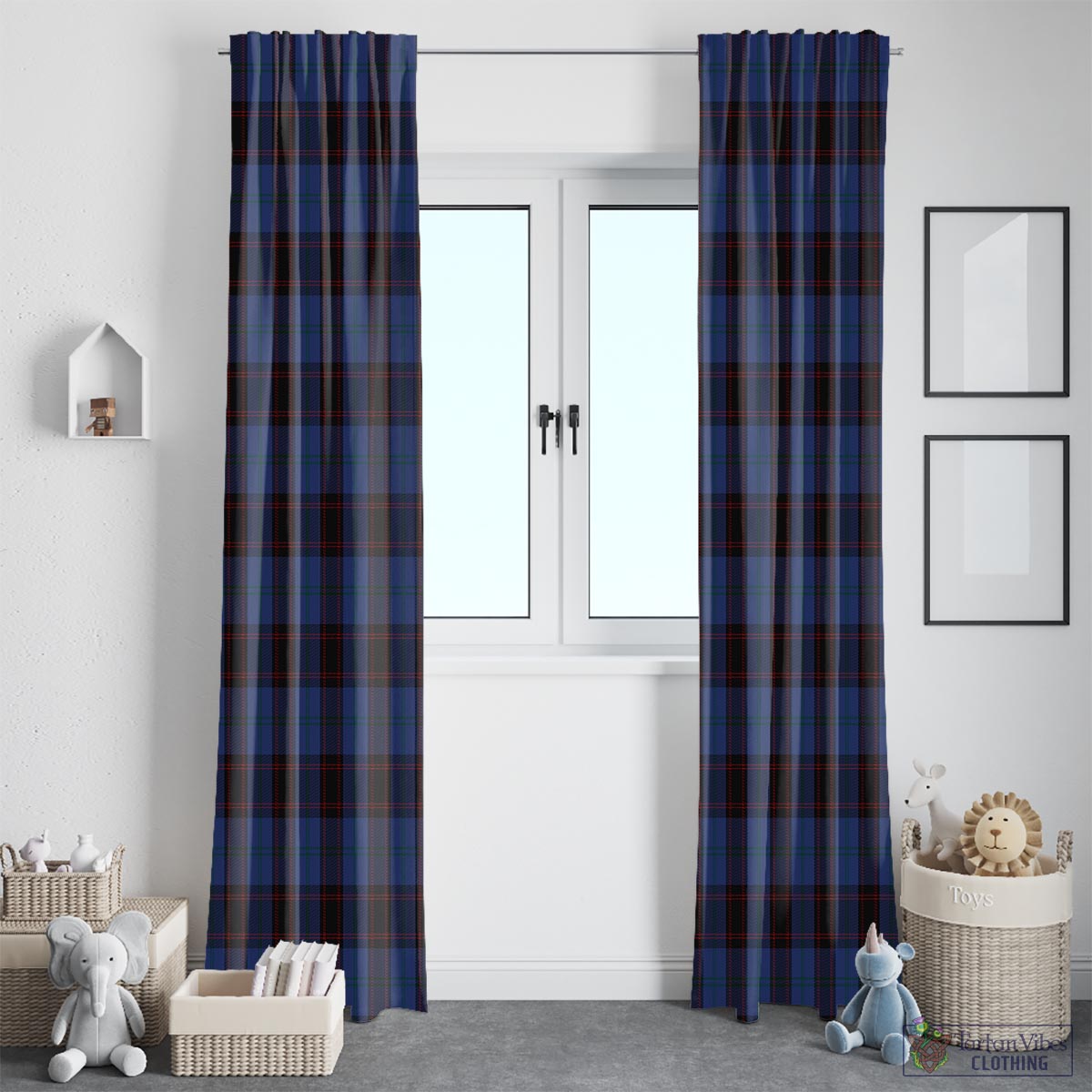 Home (Hume) Tartan Window Curtain