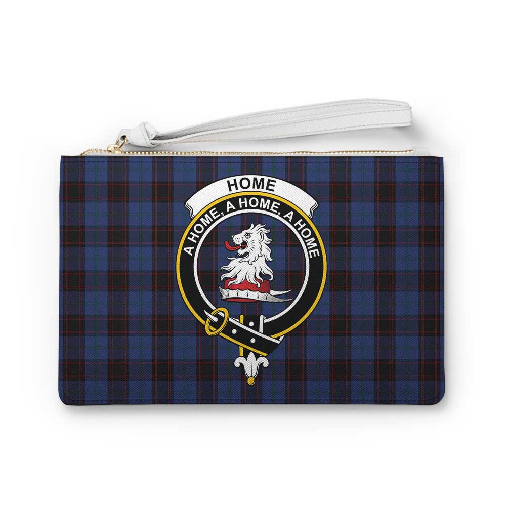 Tartan Vibes Clothing Home (Hume) Family Crest Tartan Clutch Bag
