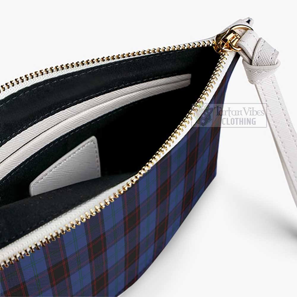 Tartan Vibes Clothing Home (Hume) Family Crest Tartan Clutch Bag