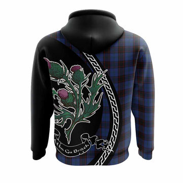 Home (Hume) Family Crest Tartan Hoodie Alba Thistle Inspired