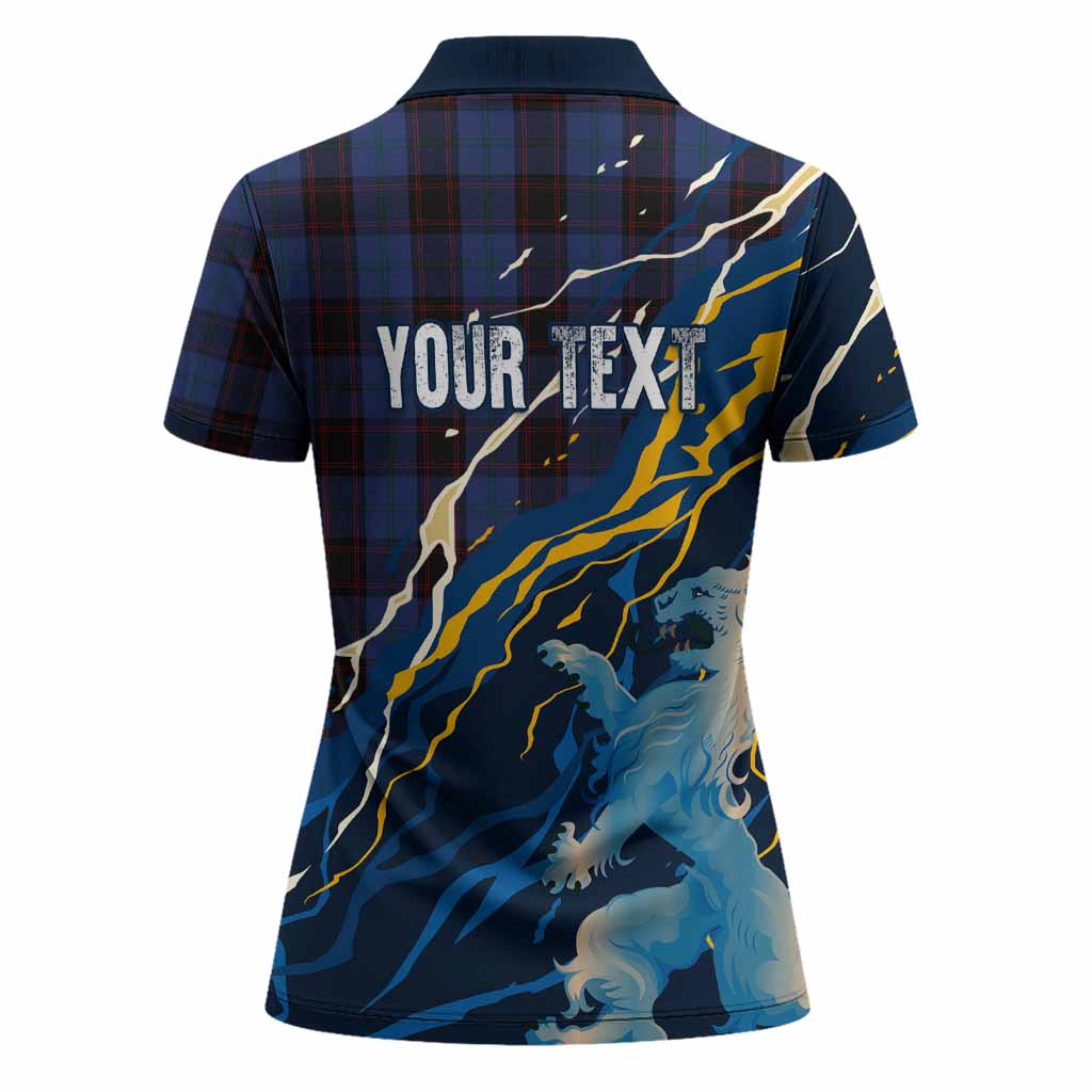 Home (Hume) Scotland Tartan Women Polo Shirt WC2026 Football - We'll Be Coming