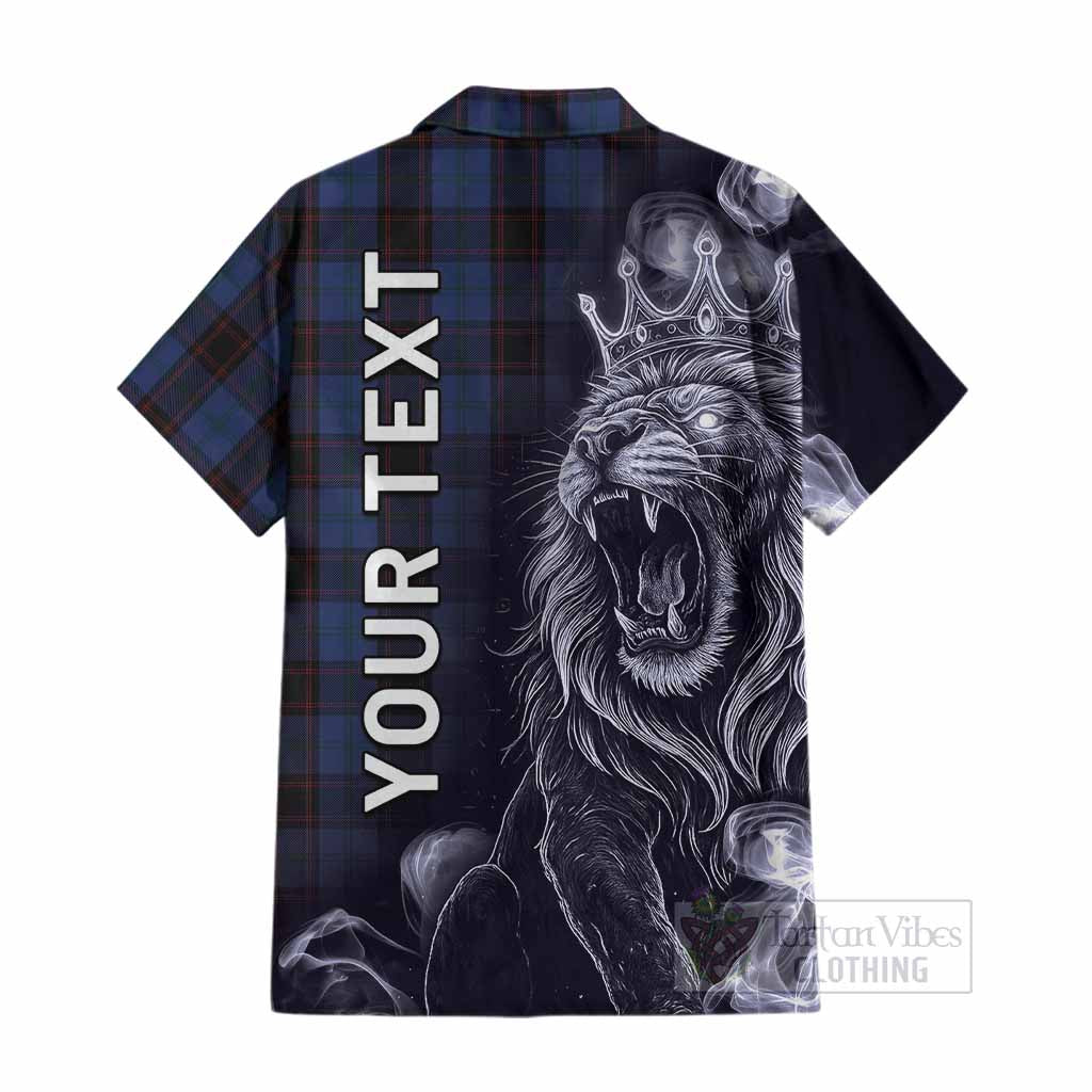 Home (Hume) Tartan Cotton Hawaiian Shirt Roaring Lion Heritage