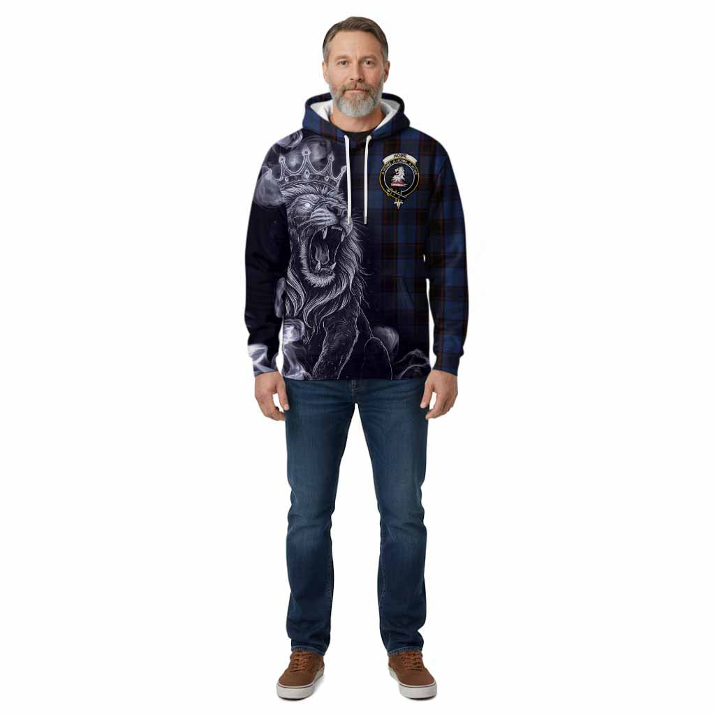 Home (Hume) Tartan Cotton Hoodie Roaring Lion Heritage