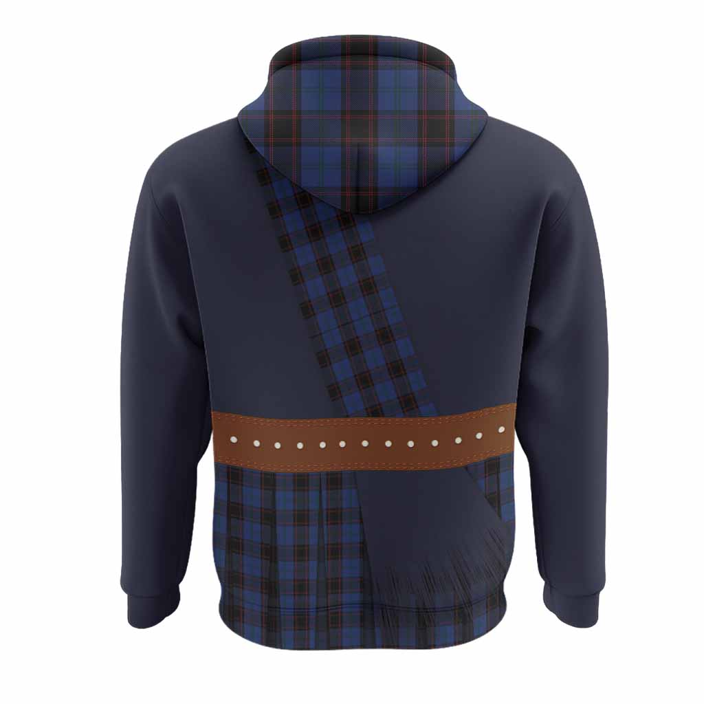 Home (Hume) Tartan Crest Hoodie Kilt Costume Style