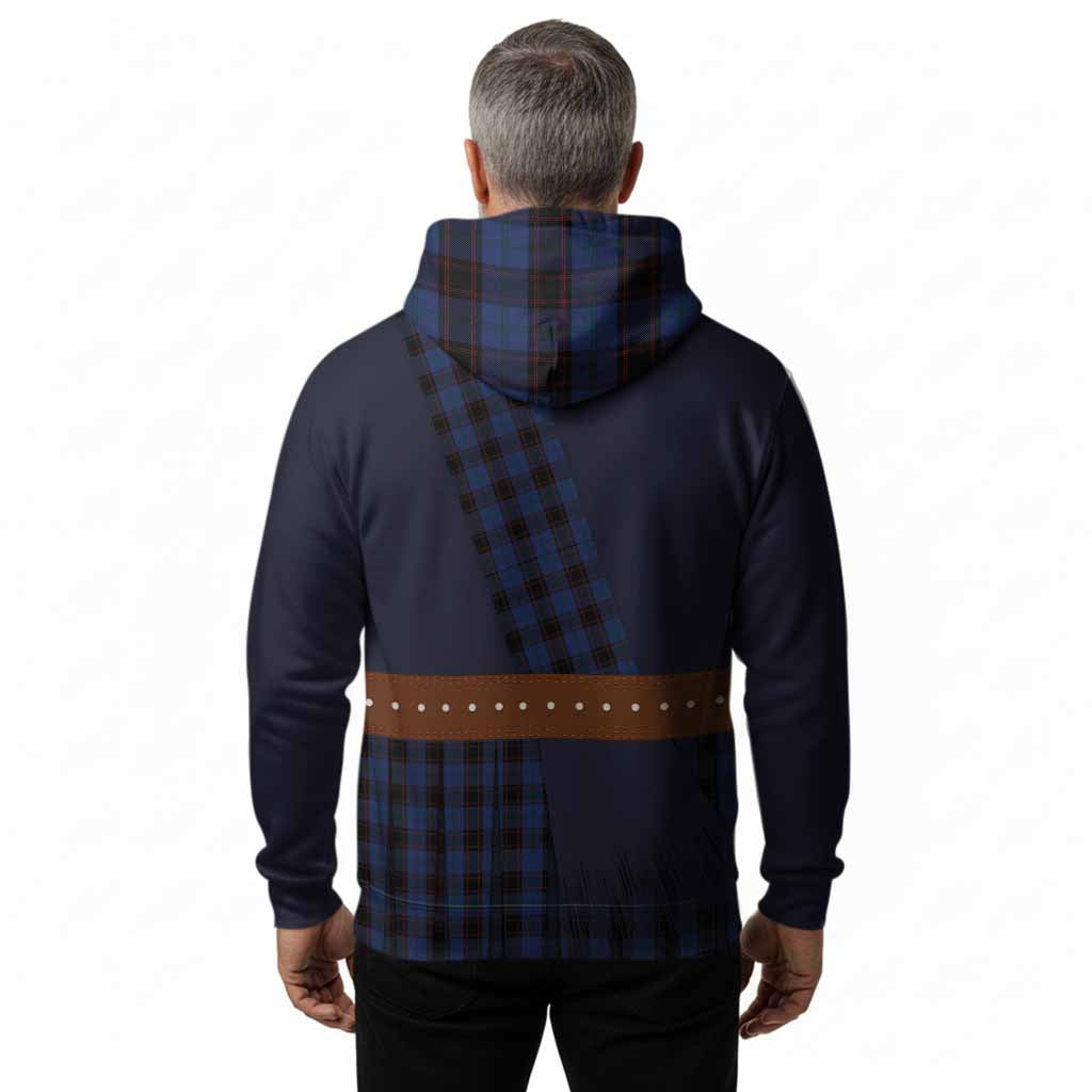 Home (Hume) Tartan Crest Hoodie Kilt Costume Style