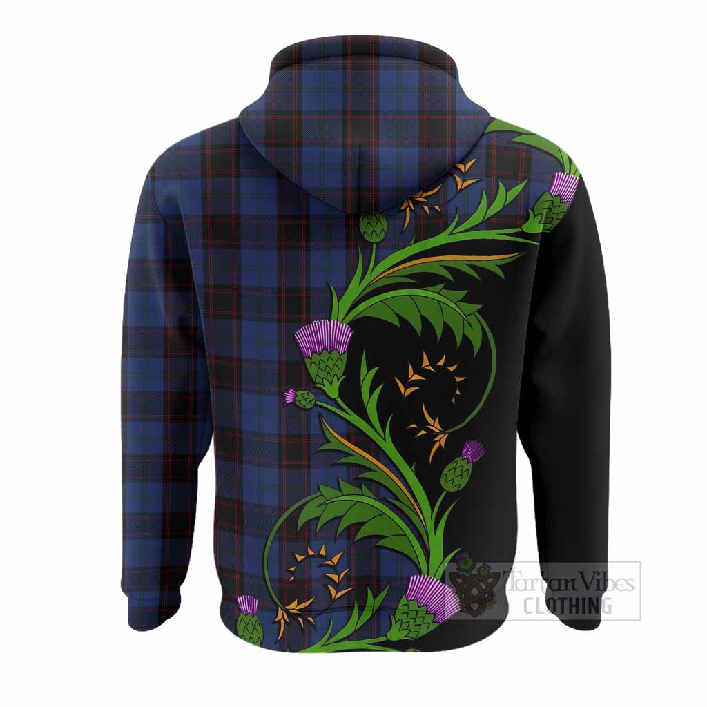 Home (Hume) Tartan Crest Hoodie Scottish Thistle Pride Heritage Art