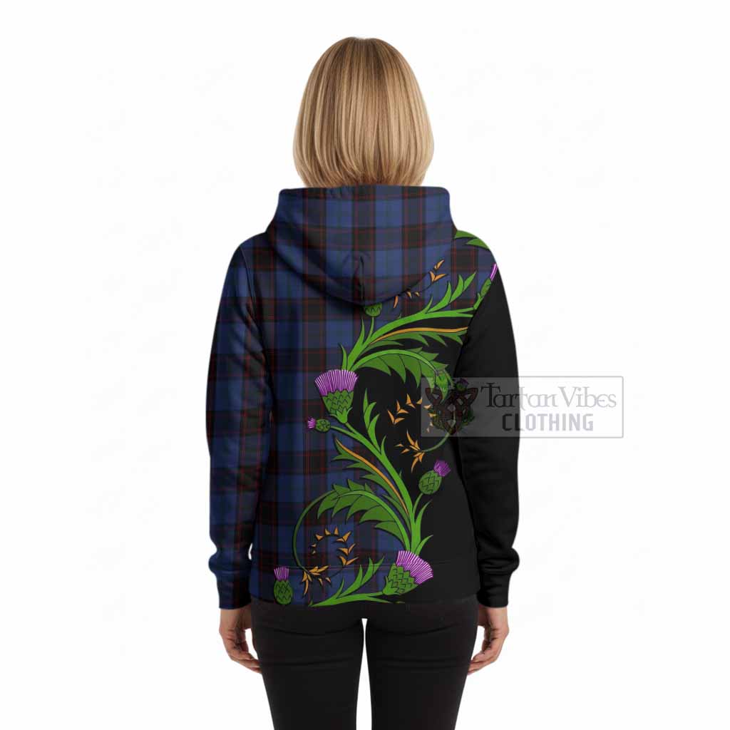 Home (Hume) Tartan Crest Hoodie Scottish Thistle Pride Heritage Art