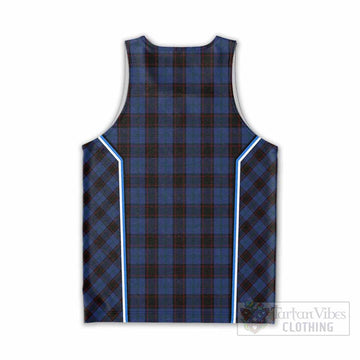 Home (Hume) Tartan Crest Men Tank Top Scotland Coat of Arm Flag Style - Tartan Vibes Clothing