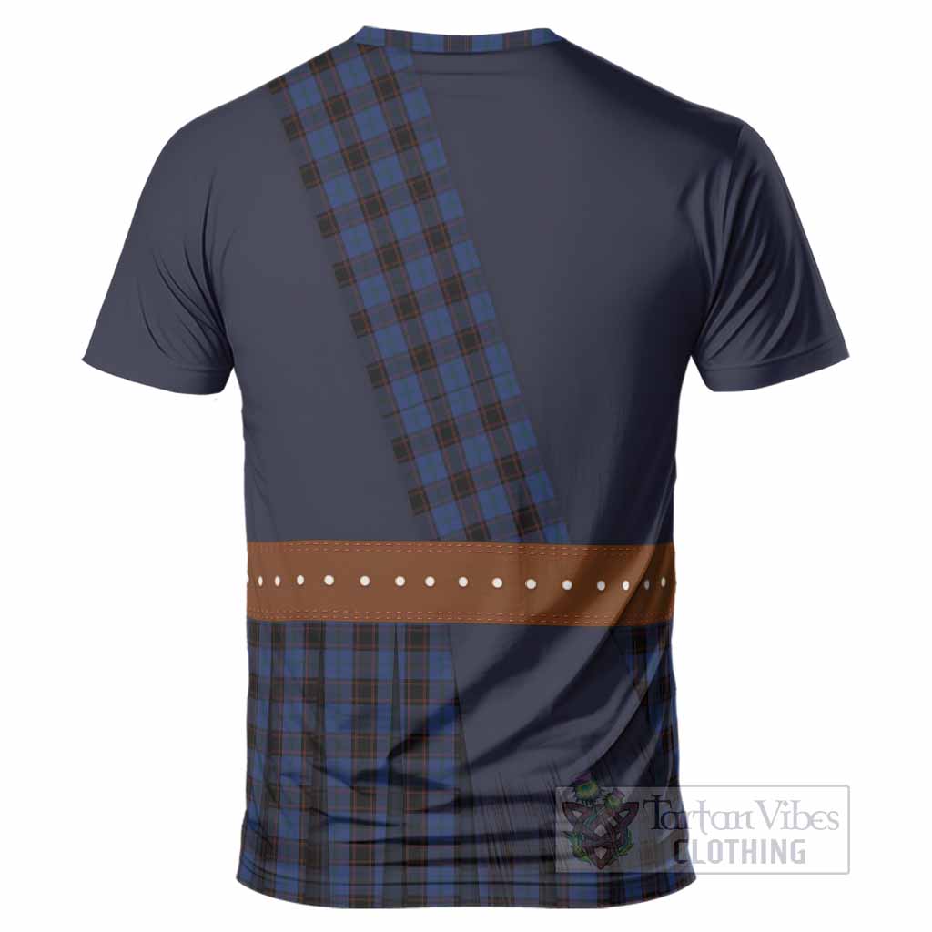 Home (Hume) Tartan Crest T-Shirt Kilt Costume Style