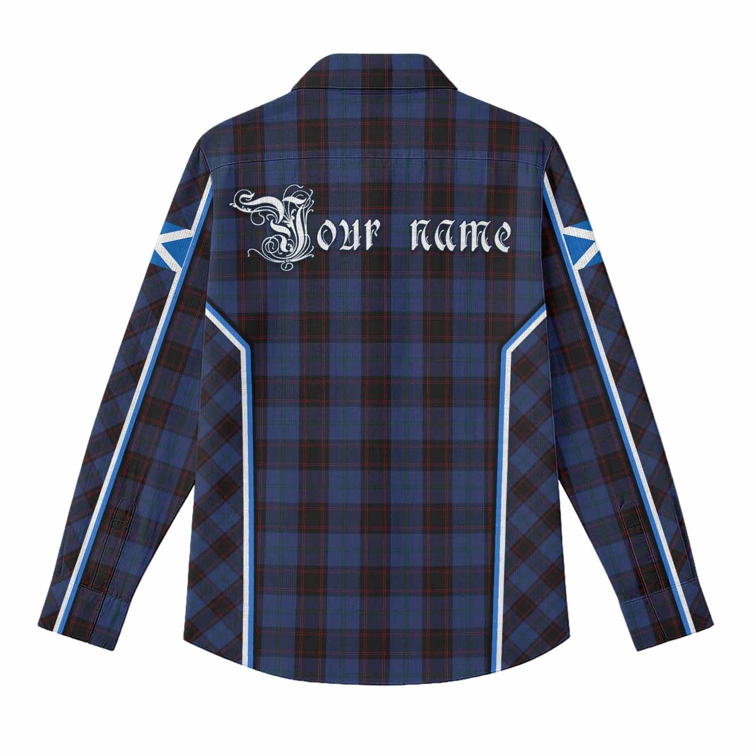 Home (Hume) Tartan Crest Women Casual Shirt Scotland Coat of Arm Flag Style - Tartan Vibes Clothing