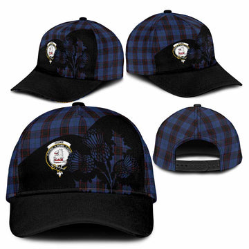 Home (Hume) Tartan Family Crest Classic Cap Scotland Thistle Floral Flag Style