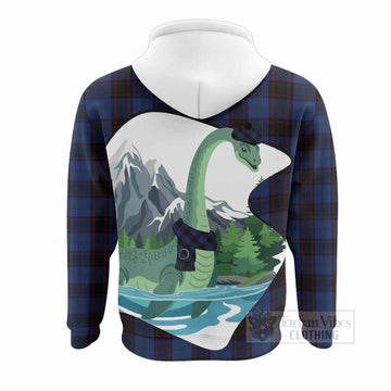 Home (Hume) Tartan Family Crest Hoodie Nessie Scottish Loch Ness Monster