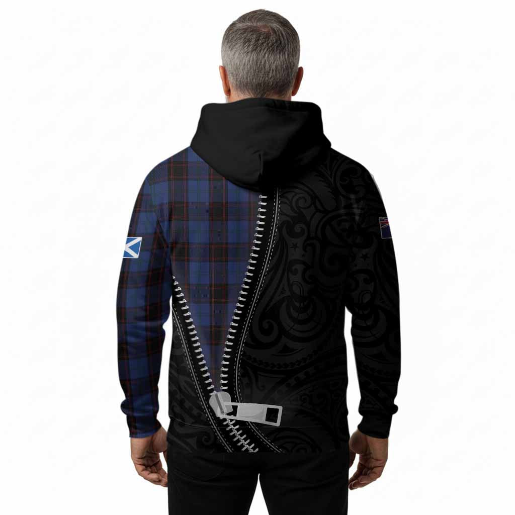 Home (Hume) Tartan Hoodie New Zealand Pattern Unique Zipper Stylized
