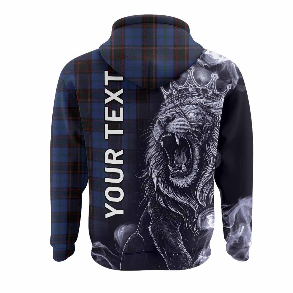 Home (Hume) Tartan Hoodie Roaring Lion Heritage