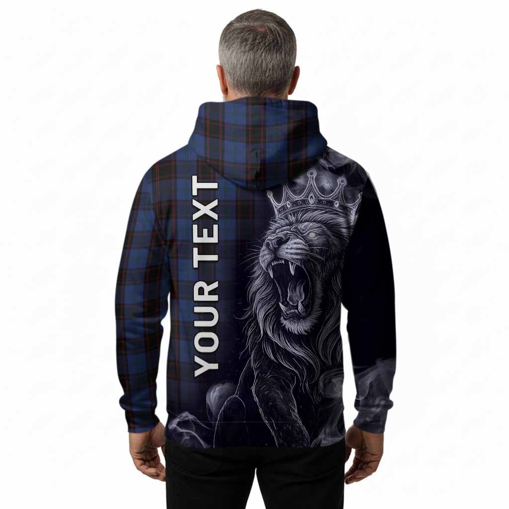 Home (Hume) Tartan Hoodie Roaring Lion Heritage