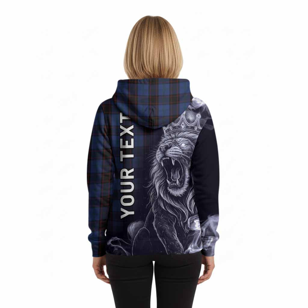 Home (Hume) Tartan Hoodie Roaring Lion Heritage