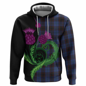 Home (Hume) Tartan Hoodie Traditional Scottish Thistle
