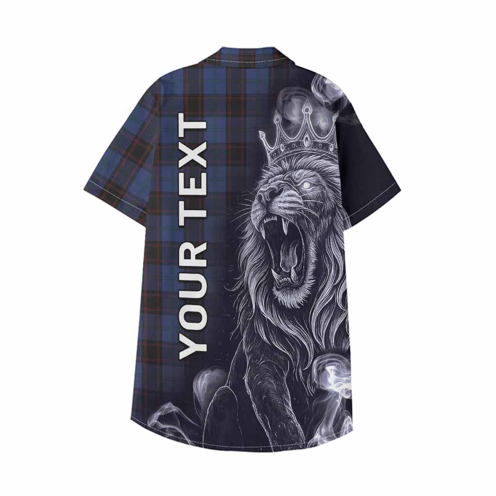 Home (Hume) Tartan Kid Hawaiian Shirt Roaring Lion Heritage