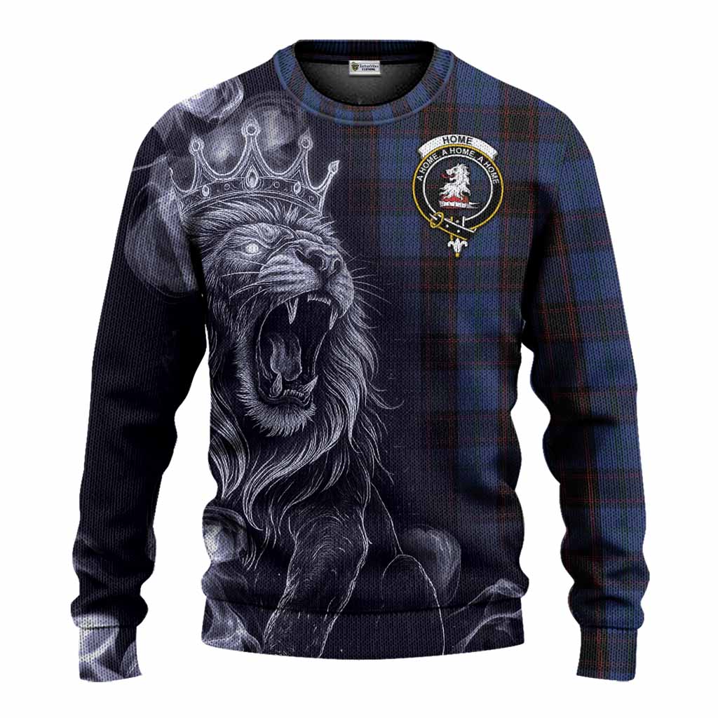 Home (Hume) Tartan Knitted Sweater Roaring Lion Heritage