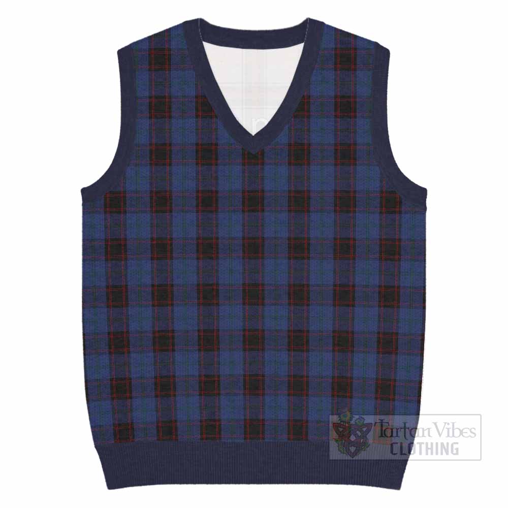 Home (Hume) Tartan Knitted V-Neck Vest - Tartan Vibes Clothing