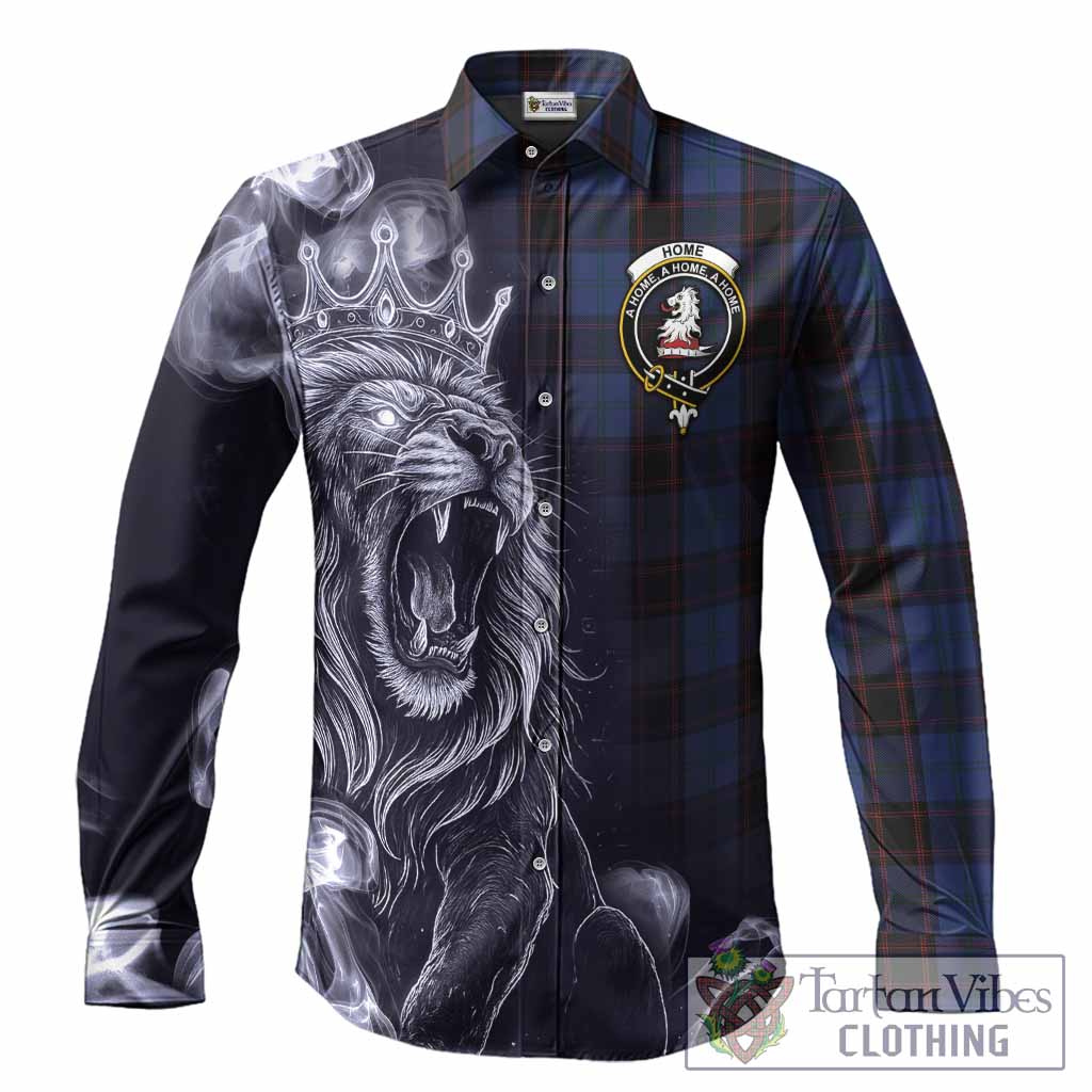 Home (Hume) Tartan Long Sleeve Button Shirts Roaring Lion Heritage