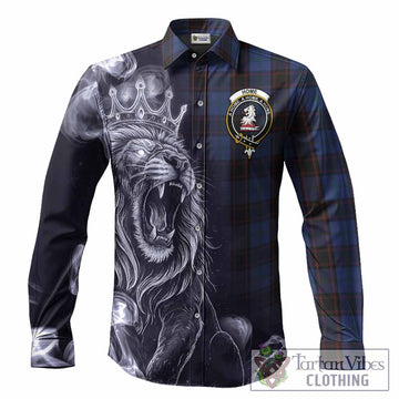 Home (Hume) Tartan Long Sleeve Button Shirts Roaring Lion Heritage
