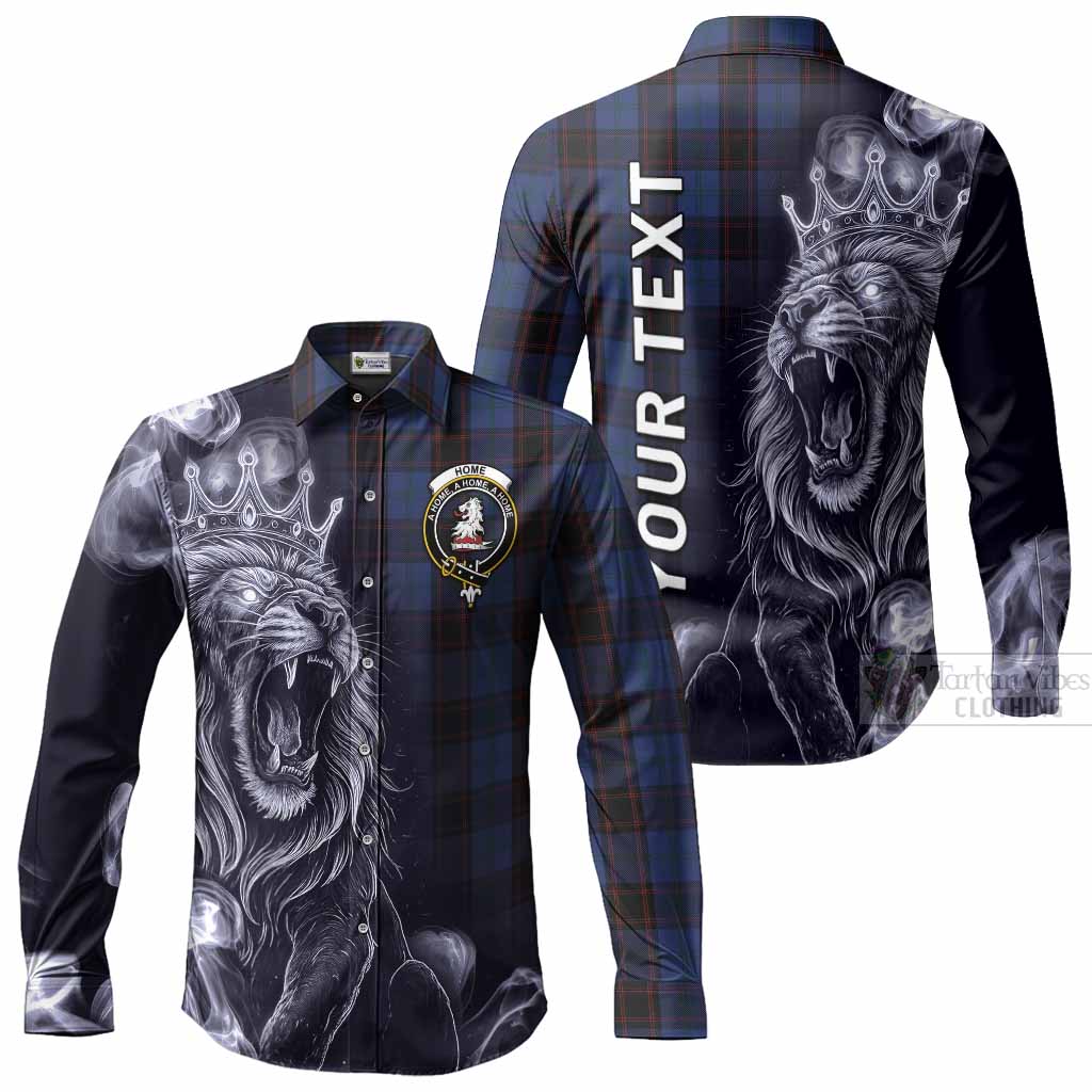 Home (Hume) Tartan Long Sleeve Button Shirts Roaring Lion Heritage