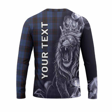 Home (Hume) Tartan Long Sleeve T-Shirt Roaring Lion Heritage