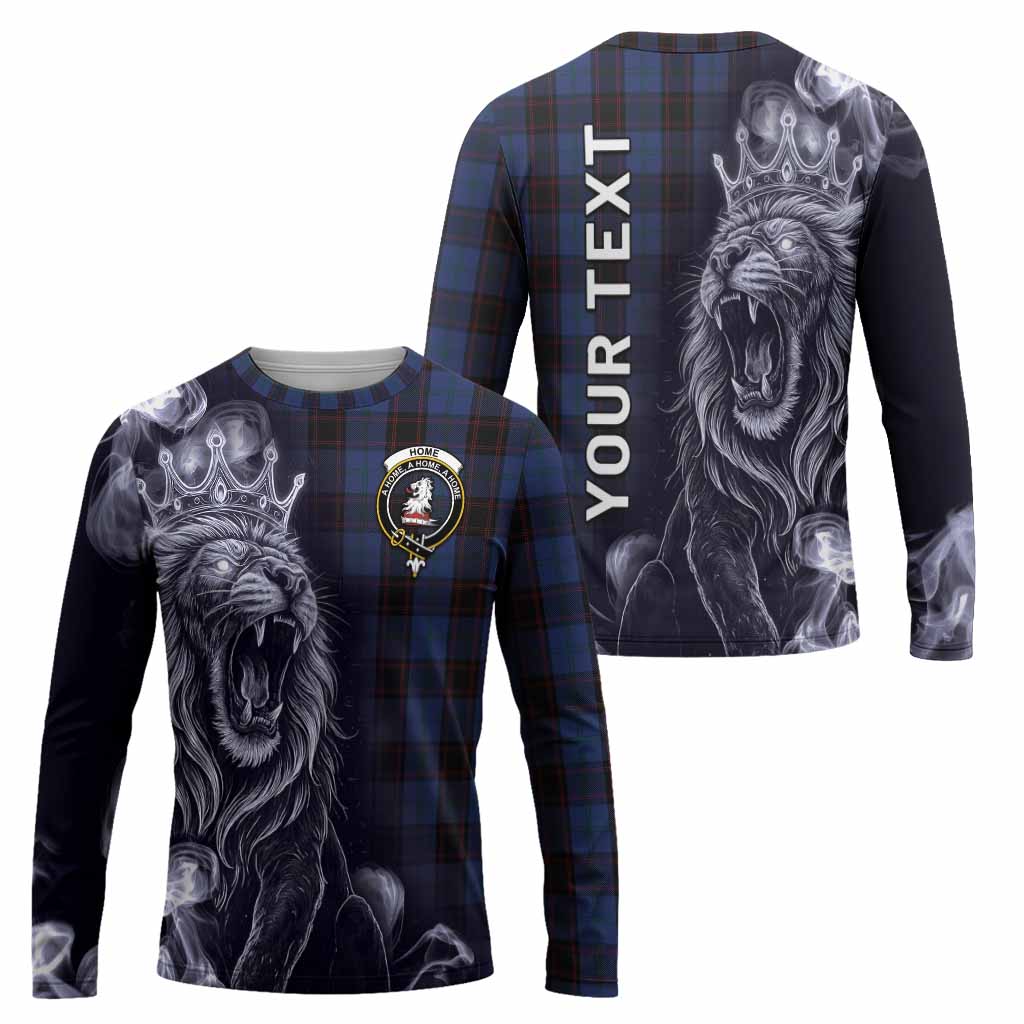 Home (Hume) Tartan Long Sleeve T-Shirt Roaring Lion Heritage