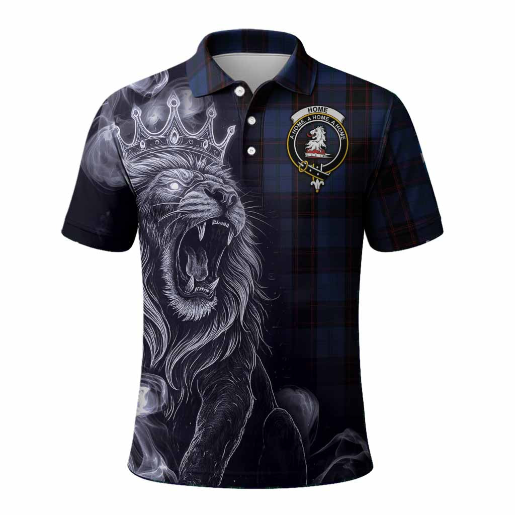 Home (Hume) Tartan Polo Shirt Roaring Lion Heritage
