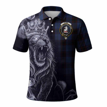 Home (Hume) Tartan Polo Shirt Roaring Lion Heritage